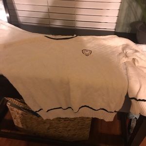 LSU LOUISIANA STATE UNIVERSITY CREW NECK SWEATER